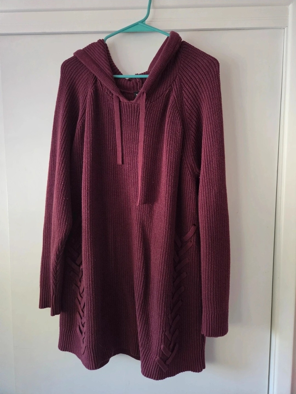 Torrid Hooded Knit Tunic Sweater 3x